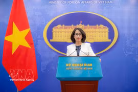 Spokesperson of the Ministry of Foreign Affairs Pham Thu Hang (Photo: MoFA)