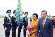 Top Vietnamese leader begins State visit to Russia
