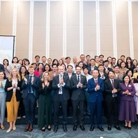 At the launch of COAST initiative in Hanoi (Photo: British Embassy in Hanoi)