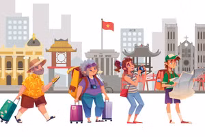 International arrivals hit a record 8.8 million in first four months