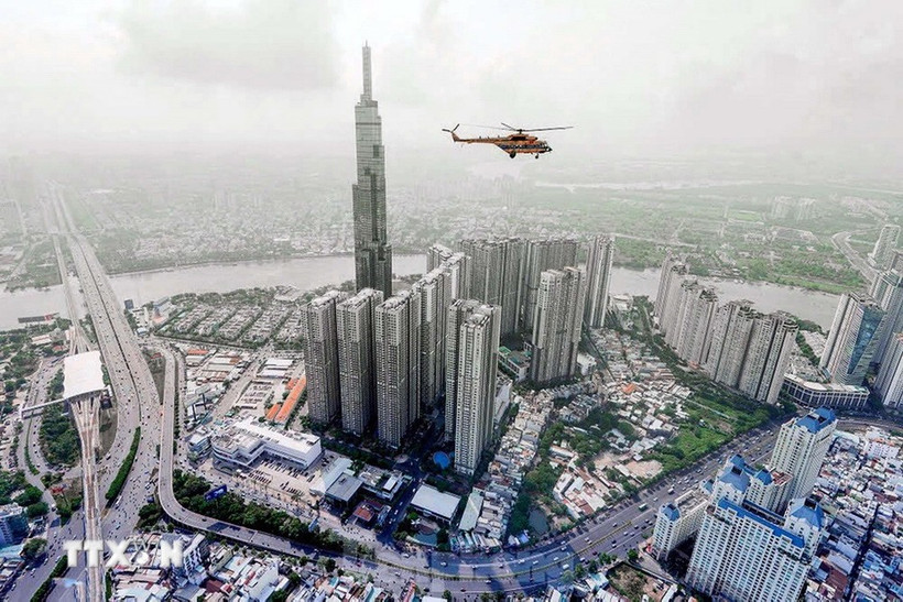 The international financial centre will span 793 hectares in Ho Chi Minh City. (Illustrative photo: VNA)