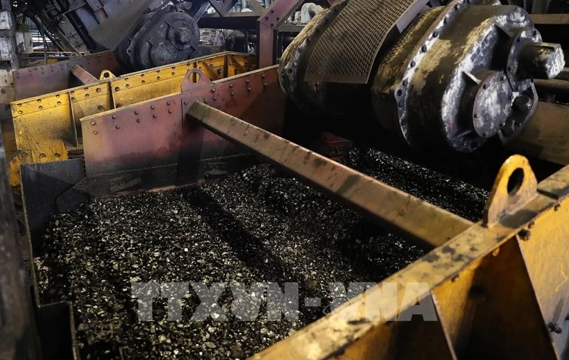 Coal production in Quang Ninh province (Photo: VNA)