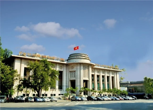 The headquarters of the State Bank of Vietnam (Photo: VNA)