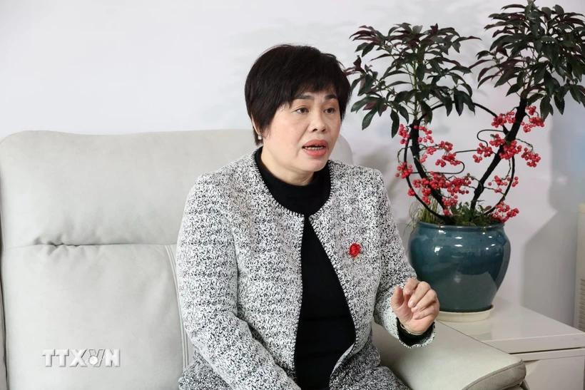 Prof. Pan Jine, senior researcher at the Academy of Marxism of the Chinese Academy of Social Sciences. (Photo: VNA)