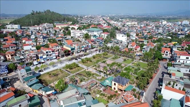 Dong Trieu city is a promosing investment destination in the northern region. (Photo: VNA)