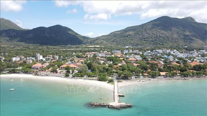 Con Dao special zone has emerged as a potential hub for sustainable development. (Photo: VNA)