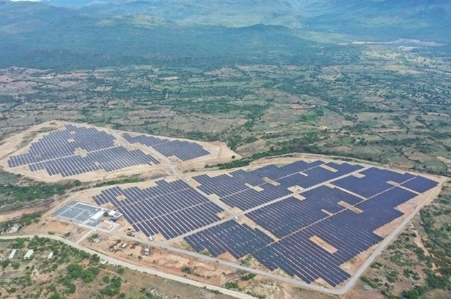 A solar farm in Ninh Thuan province (Photo: VGP)