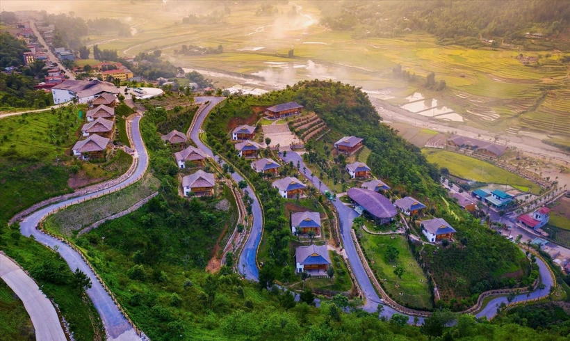 Le Champ Tu Le Resort Hot Spring & Spa in Yen Bai province (Photo: VNA)