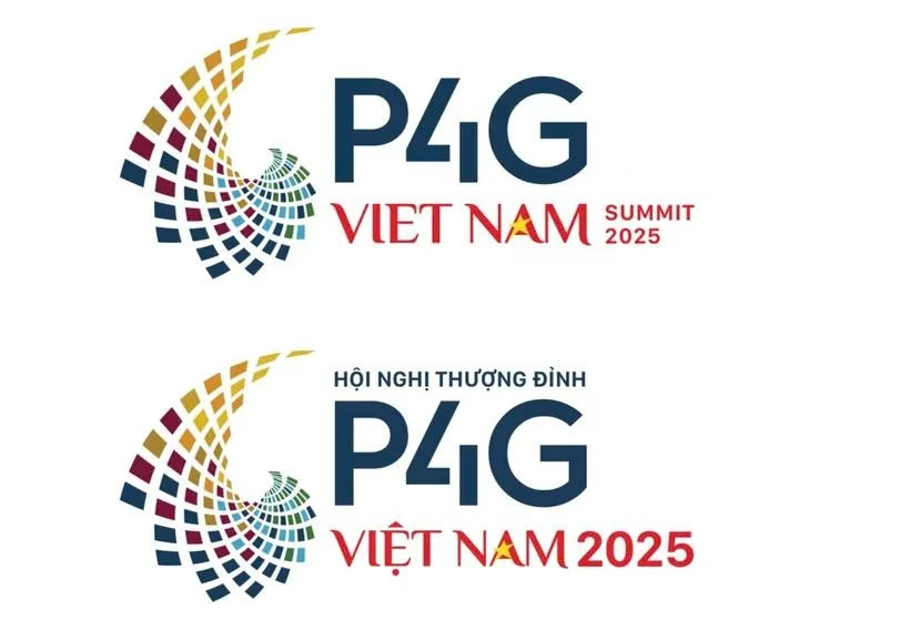 The logo of the fourth Partnership for Green Growth and the Global Goals 2030 (P4G) Summit.