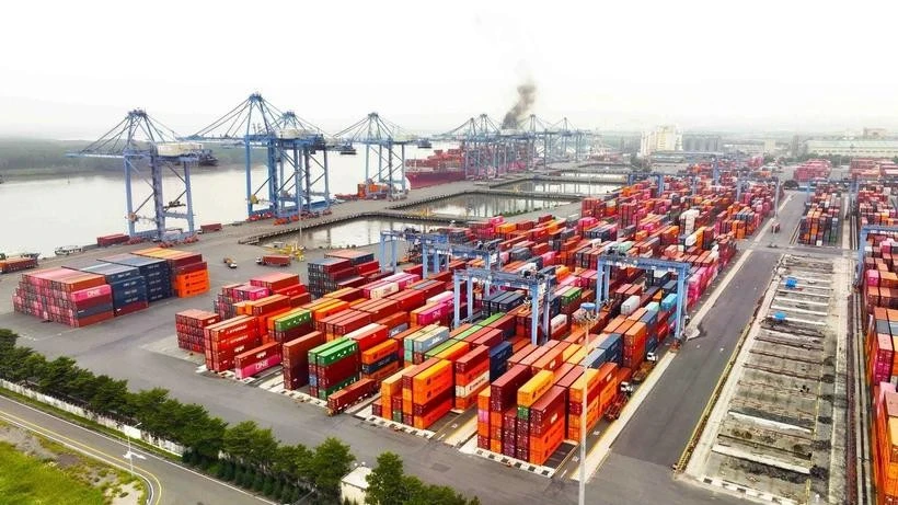 Vietnam's exports to the US have promoted GDP growth this year. (Photo: VNA)