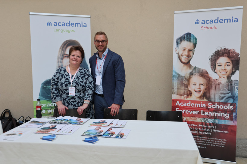 Academia Group introduces its training programmes at the Vietnam Day 2025. (Photo: VNA)