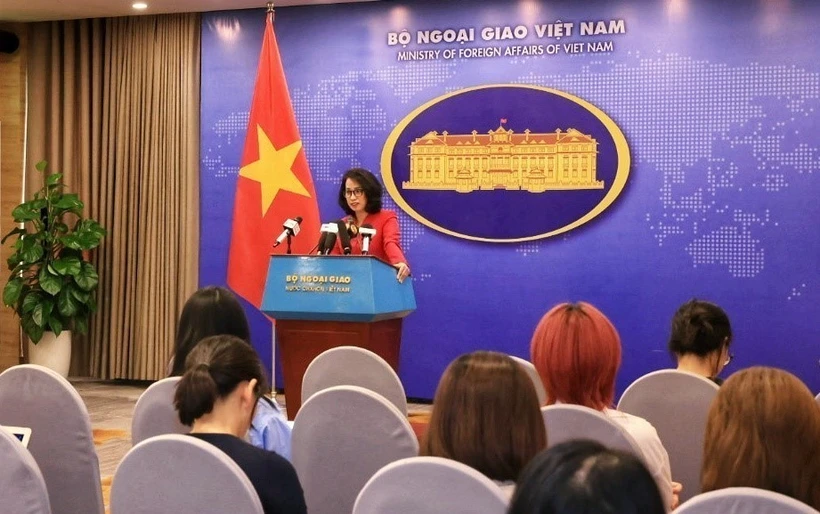 At the Ministry of Foreign Affairs' press briefing on May 29 (Photo: VNA)