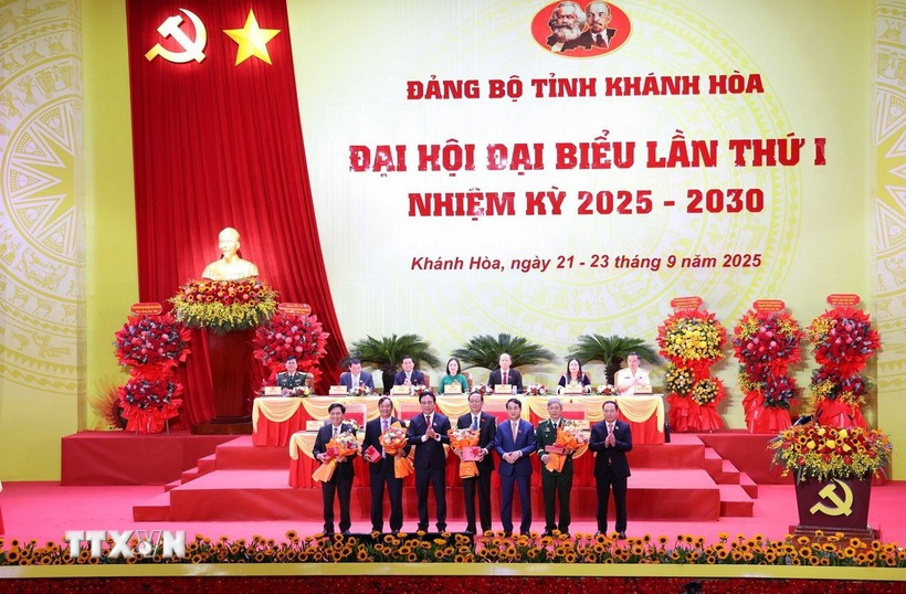 The first Congress of the Party Organisation of the central province of Khanh Hoa takes place from September 21-23. (Photo: VNA)