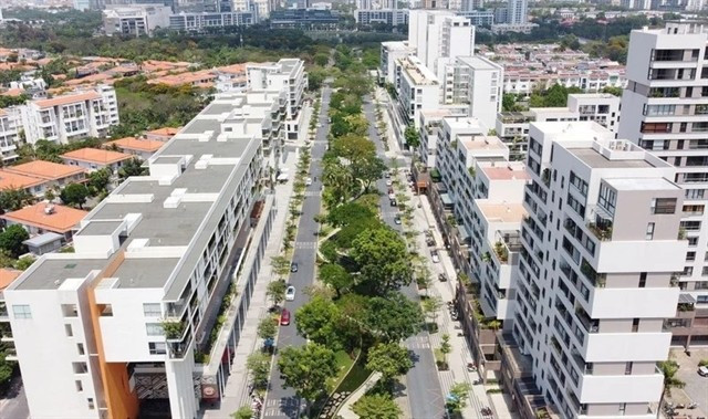 An urban complex in District 7, HCM City (Photo: VNA)