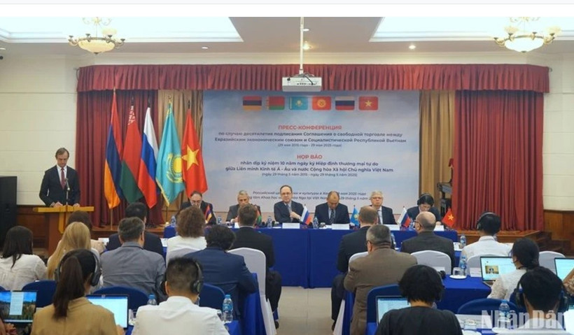 At the press conference on May 29 (Photo: nhandan.vn)