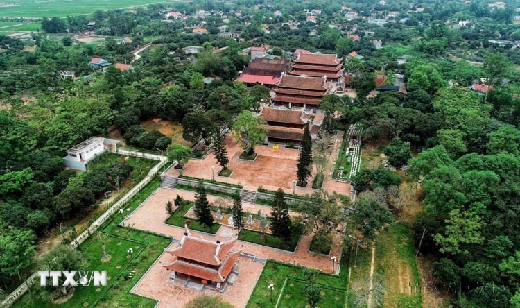 Quynh Lam Pagoda is part of the Yen Tu – Vinh Nghiem – Con Son, Kiep Bac Complex of Monuments and Landscapes. (Photo: VNA)