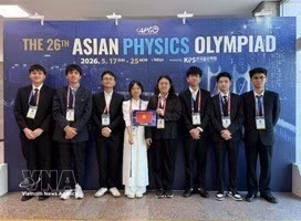 Vietnamese students shine at 2026 Asian Physics Olympiad