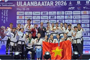 Vietnam win two gold medals at 2026 Asian Taekwondo Championships