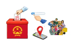 Digital map for 2026–2031 National Assembly and Hanoi People’s Council elections