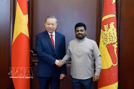 Official welcome ceremony held for top Vietnamese leader during State visit to Sri Lanka