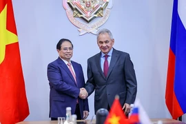 Vietnamese Government leader meets with Secretary of Russian Security Council in Moscow