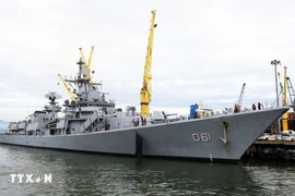 Indian Navy ship makes port call in Da Nang
