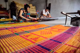Ca Hom mat weaving craft recognised as national heritage