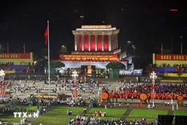 Ba Dinh Square comes alive ahead of National Day parade