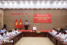 Party chief urges Nghe An’s emergence as modern local development model in new era