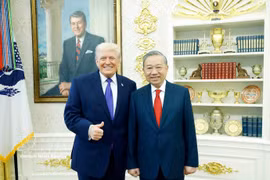 Party General Secretary To Lam meets US President Donald Trump