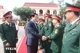 State President pays pre-Tet visit to Military Region 9