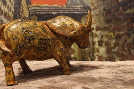 Special collection of a thousand ceramic buffaloes