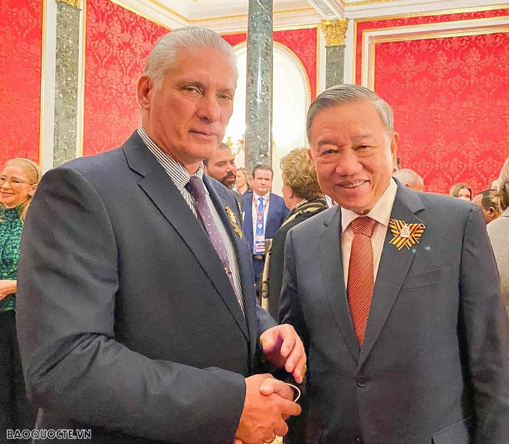 Party chief holds bilateral talks with foreign leaders in Moscow | Vietnam+ (VietnamPlus) Party chief holds bilateral talks with foreign leaders in Moscow | Vietnam+ (VietnamPlus)