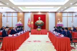 General Secretary of the Communist Party of Vietnam (CPV) Central Committee To Lam holds phone talks with First Secretary of the Communist Party of Cuba Central Committee and President of Cuba Miguel Díaz-Canel on January 26 evening (Hanoi time). (Photo: VNA)