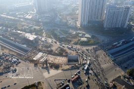 A transport infrastructure project in Ho Chi Minh City (Photo: VNA)