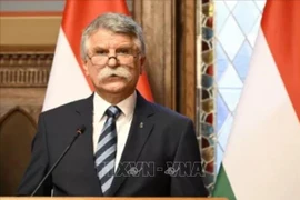 Hungarian National Assembly Speaker László Kövér starts official visit to Vietnam (Photo: published by VNA)