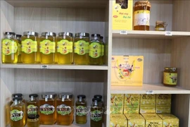 Mint honey is a key product of Dong Van Karst Plateau in Ha Giang province. (Photo: VNA)
