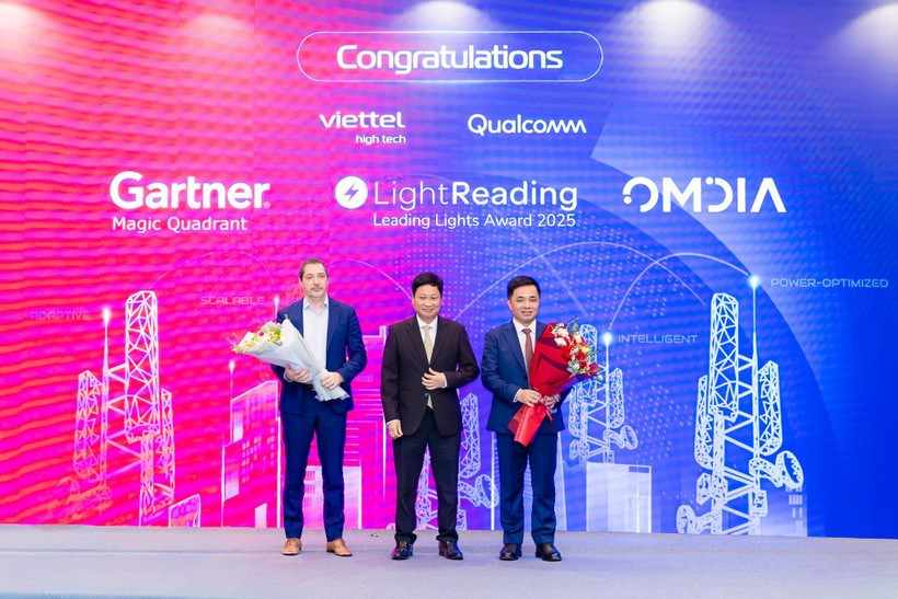 Viettel High Tech named by Gartner as a “Niche Player” for its pioneering role in developing and commercialising 5G Open Radio Access Network (RAN) technology using ASIC chipsets. (Photo: VNA)