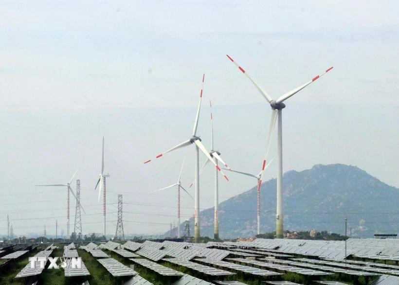A wind power plant in Ninh Thuan province. (Source: VNA)