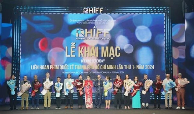 The first-ever HCM City International Film Festival in April 2024. This year, the city is applying to become a member of the UNESCO Creative Cities Network in the field of cinema. (Photo: VNA/VNS)