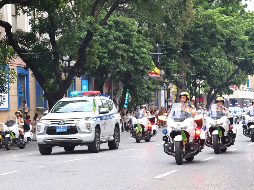Hanoi announces traffic restrictions for “Proud to be Vietnamese” programme. (Photo: VNA)