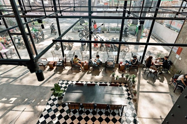 A Three O’Clock coffee shop in HCM City. (Photo courtesy of Three O’Clock)