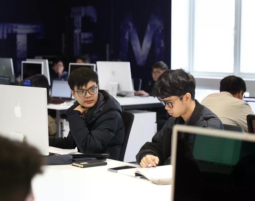 The programme applies digital technology and artificial intelligence (AI), and offers a direct pathway to PhD-level study. (Photo: VNA)