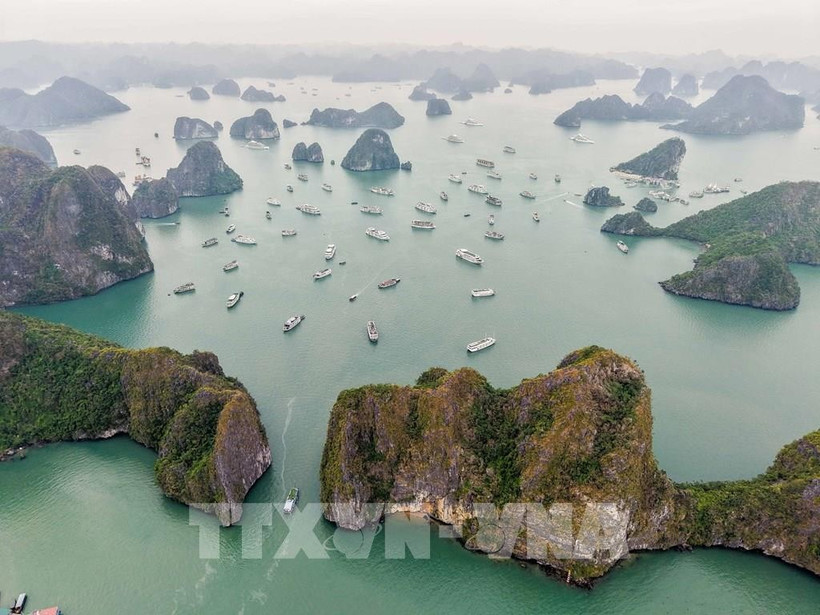 Ha Long Bay - the UNESCO-recognised World Natural Heritage (Photo: VNA)