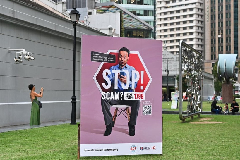 Scams involving impersonation of government officials remain a serious concern in Singapore (Photo: Straightstimes)