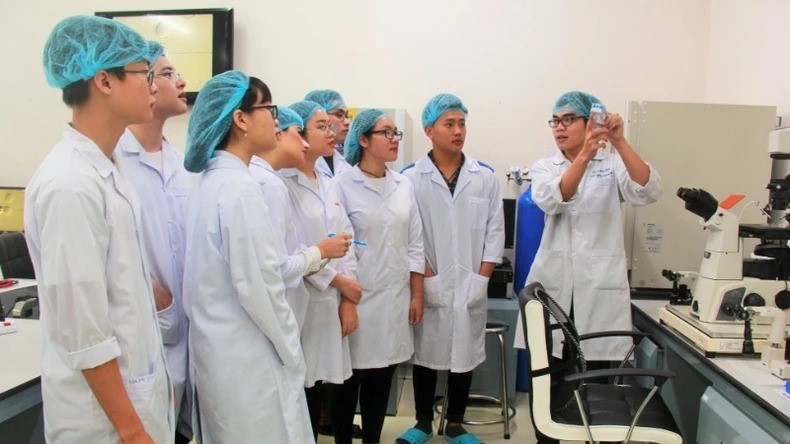 VNU - HCM has carried out a series of initiatives to strengthen the training of high-quality technology personnel. (Photo: VNU - HCM City)