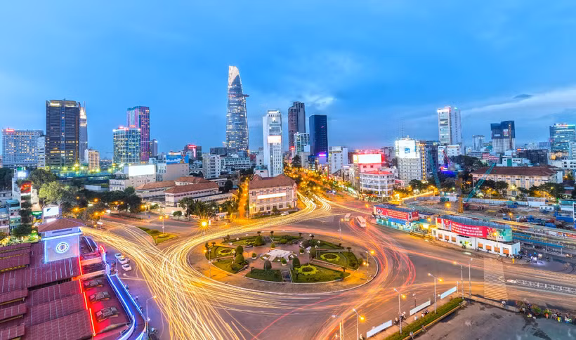 Ho Chi Minh City - the leading economic and cultural hub of Vietnam (Photo: VNA)