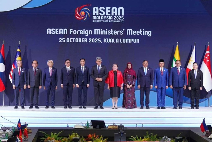 Foreign ministers of ASEAN countries in a meeting held as part of the 47th ASEAN Summit in Kuala Lumpur, Malaysia, on October 25, 2025. (Photo: ANTARA)
