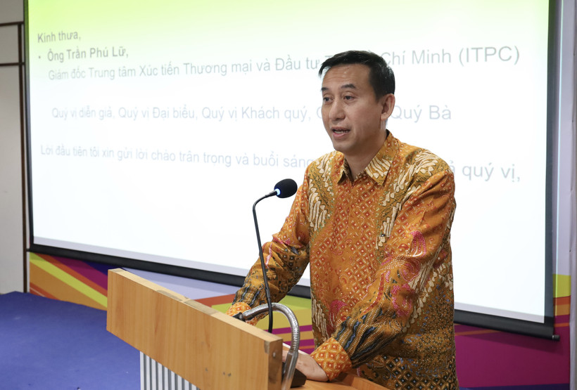 Indonesian Consul General in HCM City Agustaviano Sofjan speaks at the event (Photo: VNA)