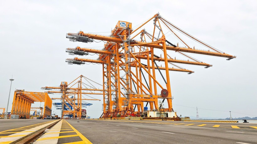 Vietnam’s import and export activities. (Photo: VietnamPlus)